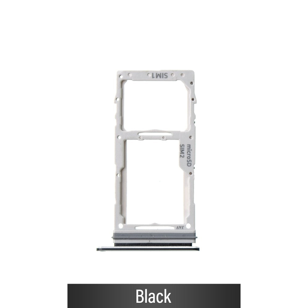Dual SIM Card Tray for Samsung Galaxy S10 Lite G770F-Black Dual SIM Card Tray for Samsung Galaxy S10 Lite G770F-Black